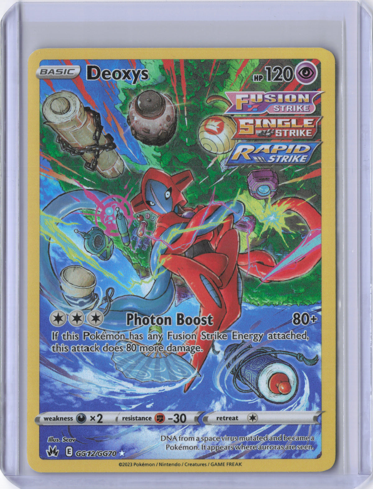 Deoxys - SWSH: Crown Zenith: Galarian Gallery (CRZ:GG)