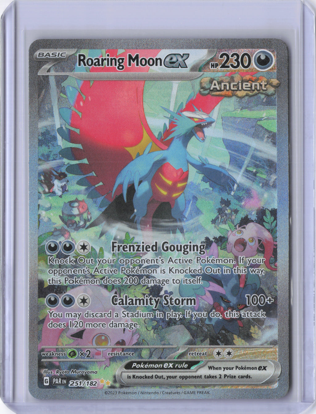 Roaring Moon ex - 251/182 - SV04: Paradox Rift (PAR)