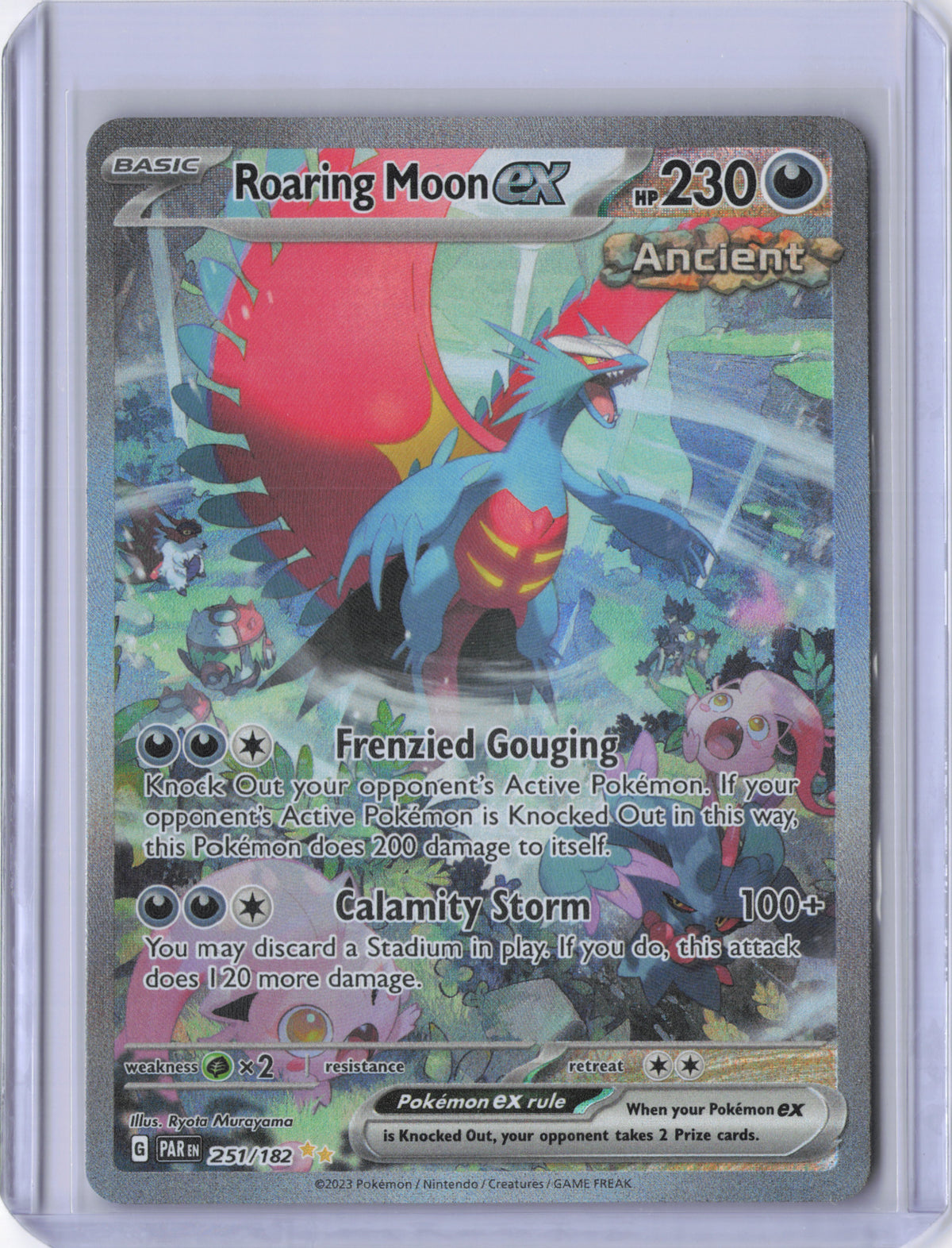 Roaring Moon ex - 251/182 - SV04: Paradox Rift (PAR)