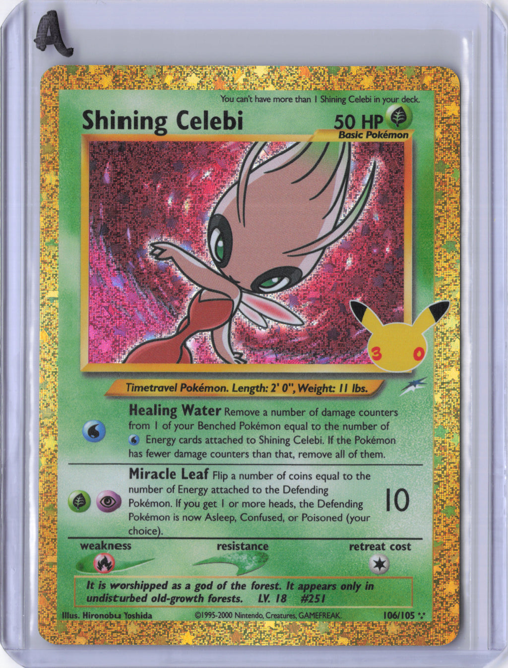 Shining Celebi - ME: 30th Celebration Classic Collection (30C)
