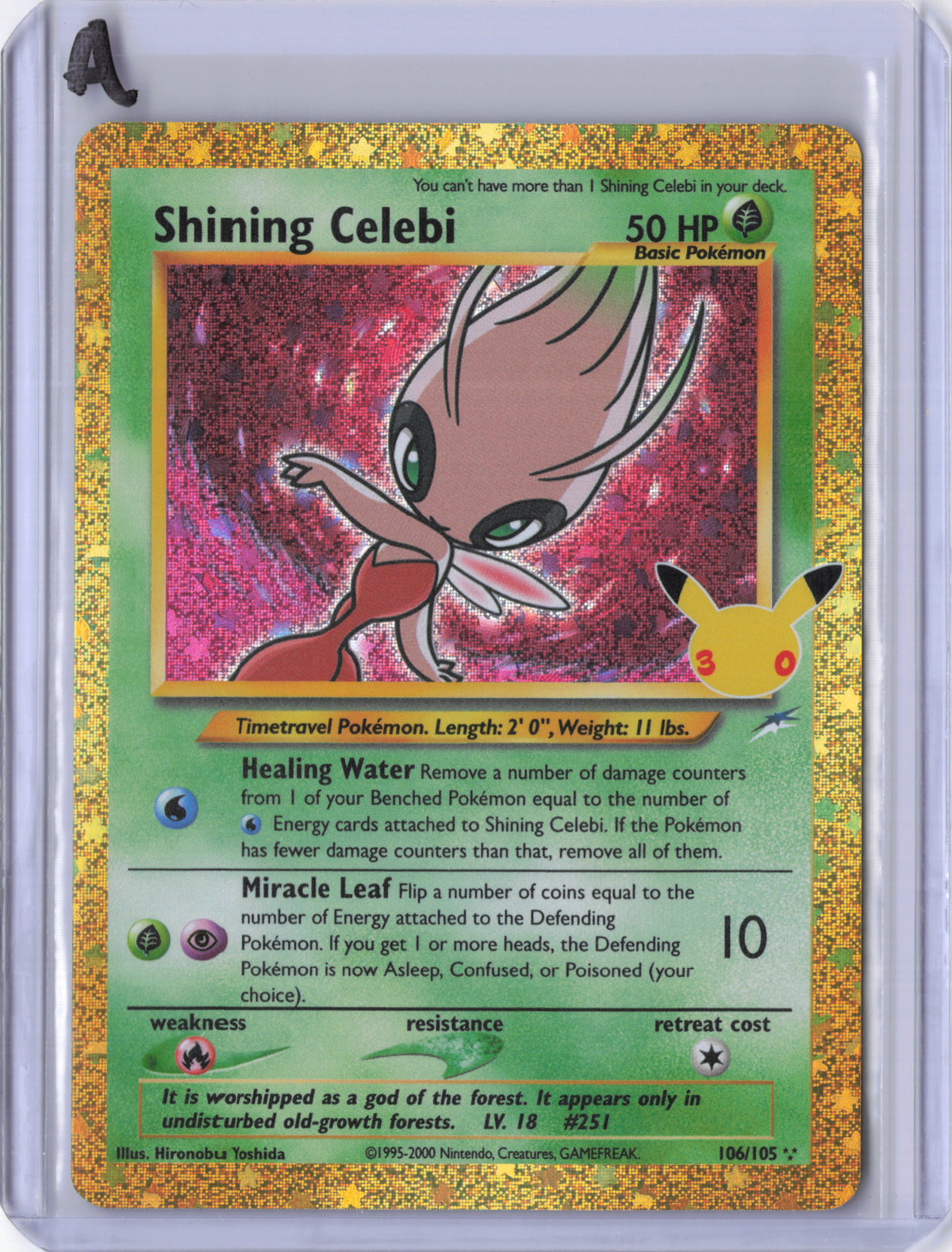 Shining Celebi - ME: 30th Celebration Classic Collection (30C)
