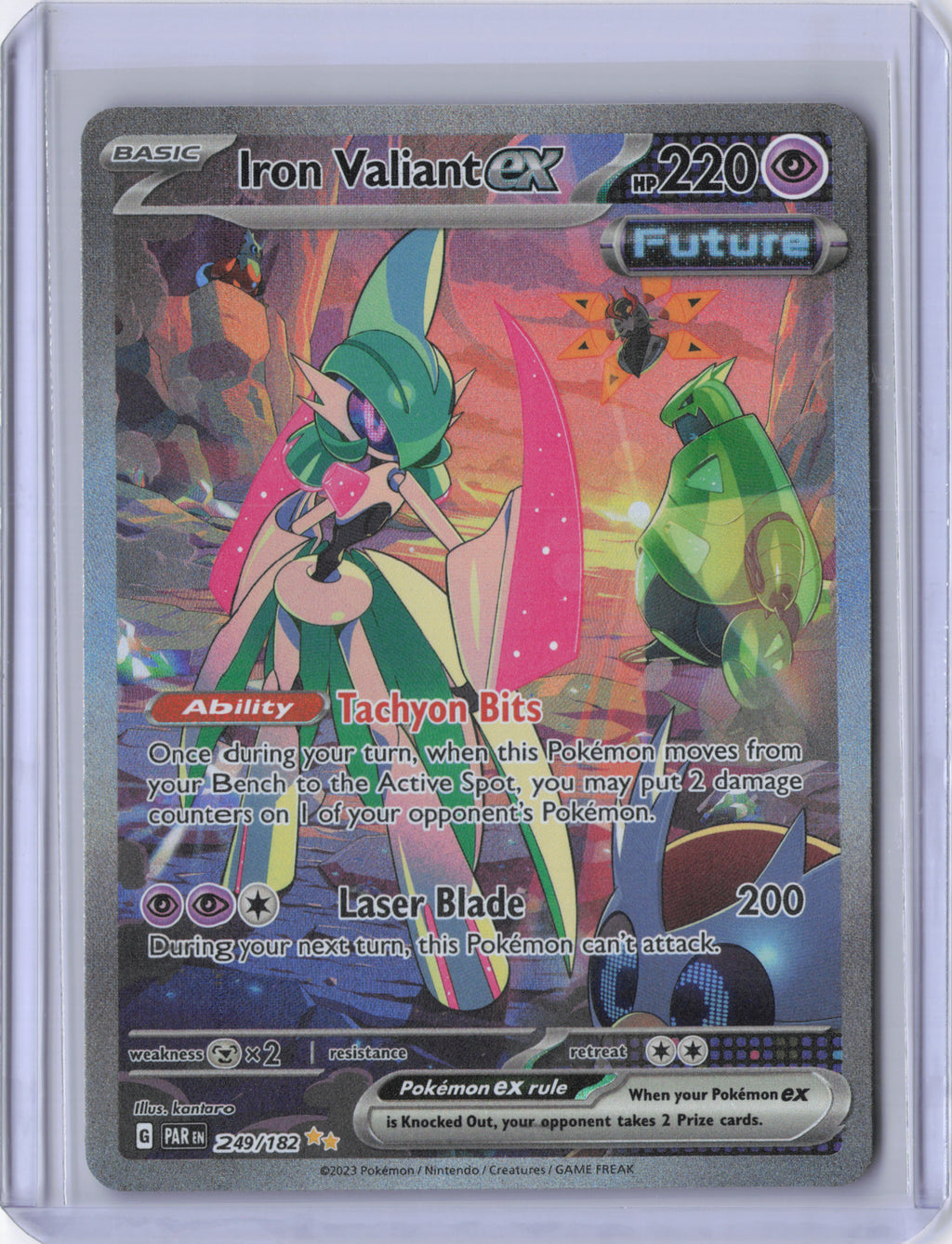 Iron Valiant ex - 249/182 - SV04: Paradox Rift (PAR)