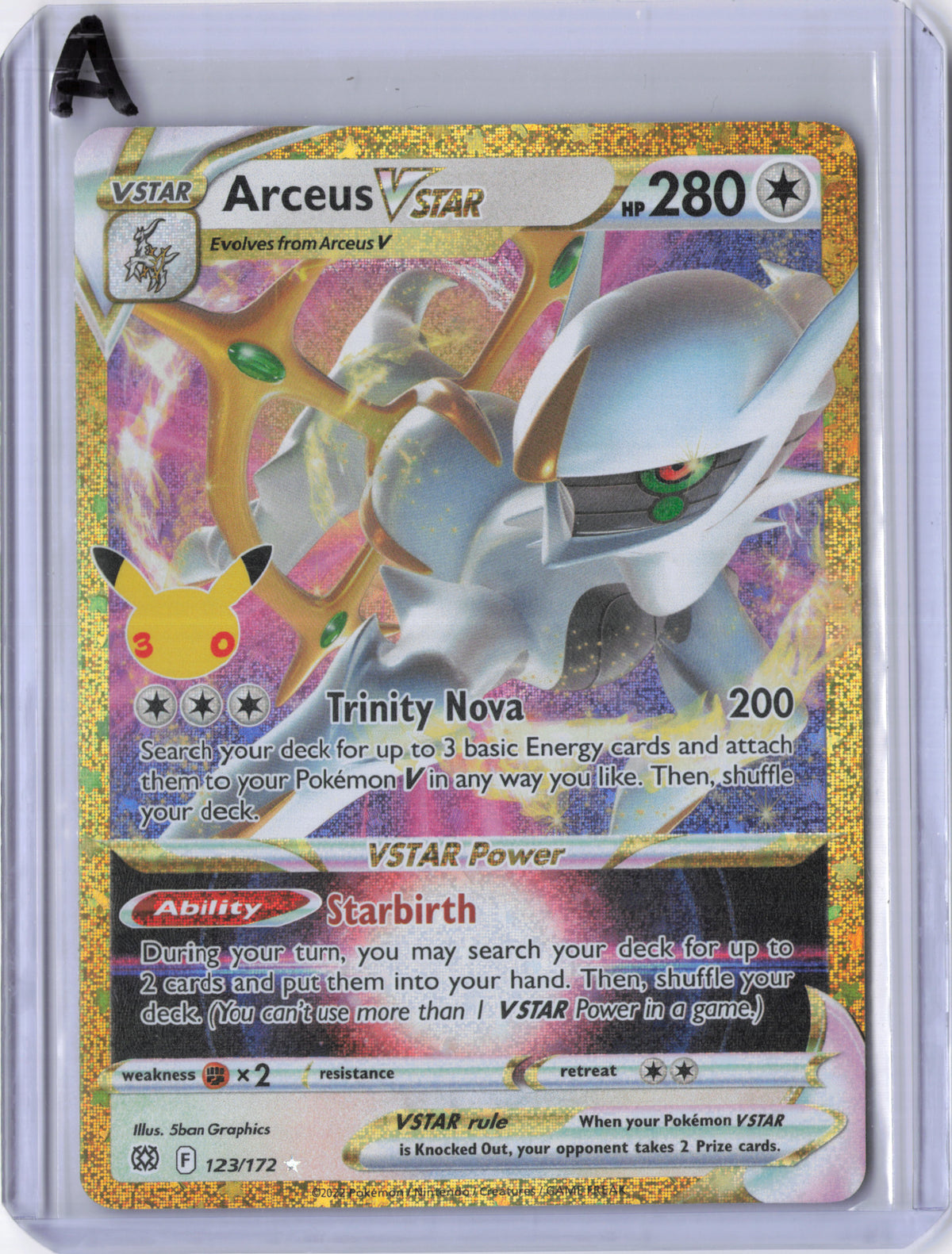 Arceus VSTAR - ME: 30th Celebration Classic Collection (30C)