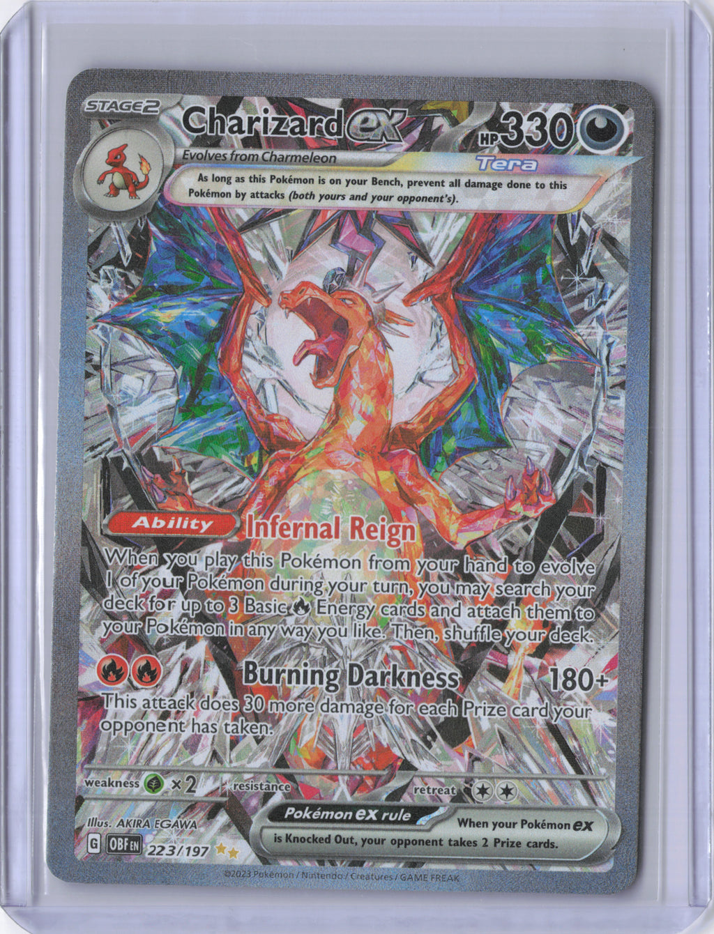 Charizard ex - 223/197 - SV03: Obsidian Flames (OBF)