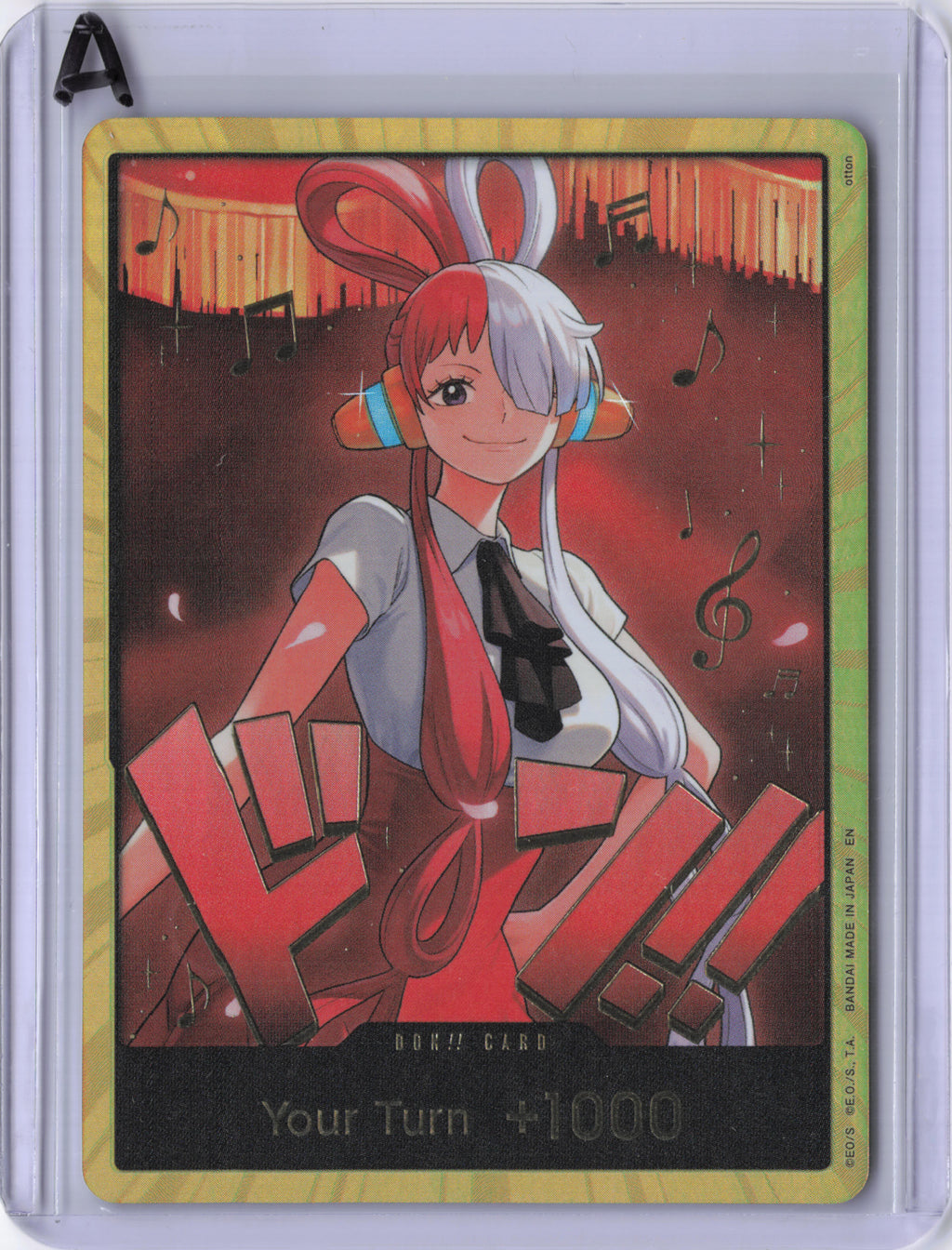 DON!! Card (Uta) (Gold) - Extra Booster: One Piece Heroines Edition