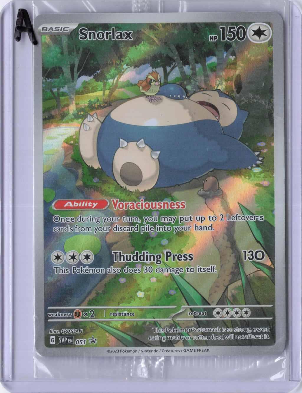 Snorlax - 051 - SV: Scarlet & Violet Promo Cards (SVP)