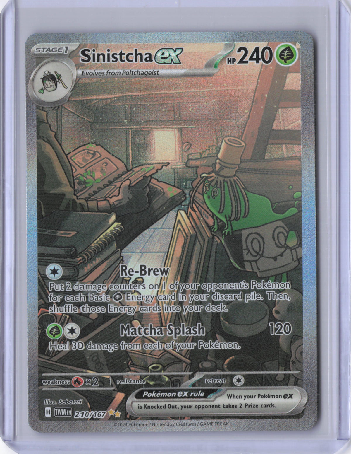 Sinistcha ex - 210/167 - SV06: Twilight Masquerade (TWM)