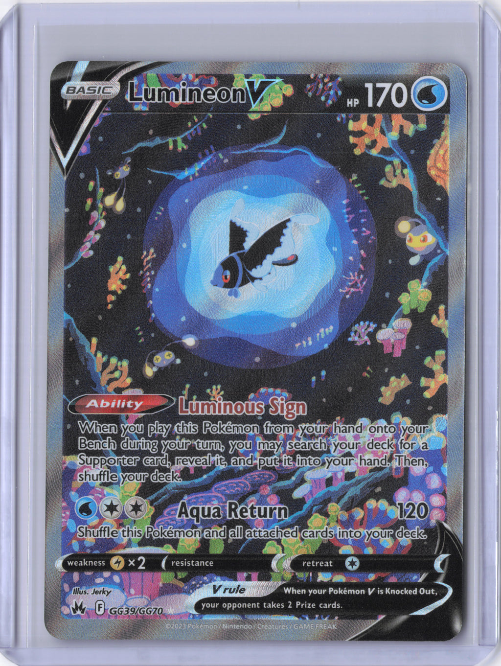 Lumineon V - SWSH: Crown Zenith: Galarian Gallery (CRZ:GG)