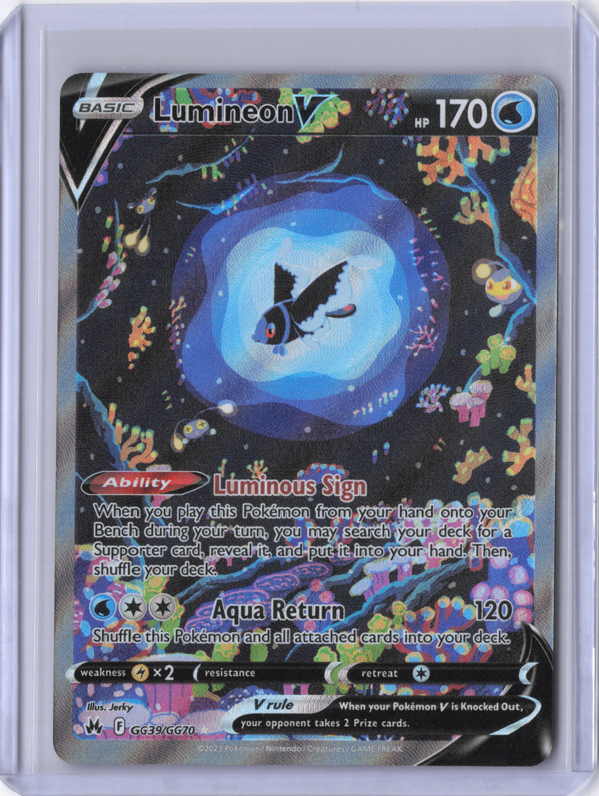 Lumineon V - SWSH: Crown Zenith: Galarian Gallery (CRZ:GG)