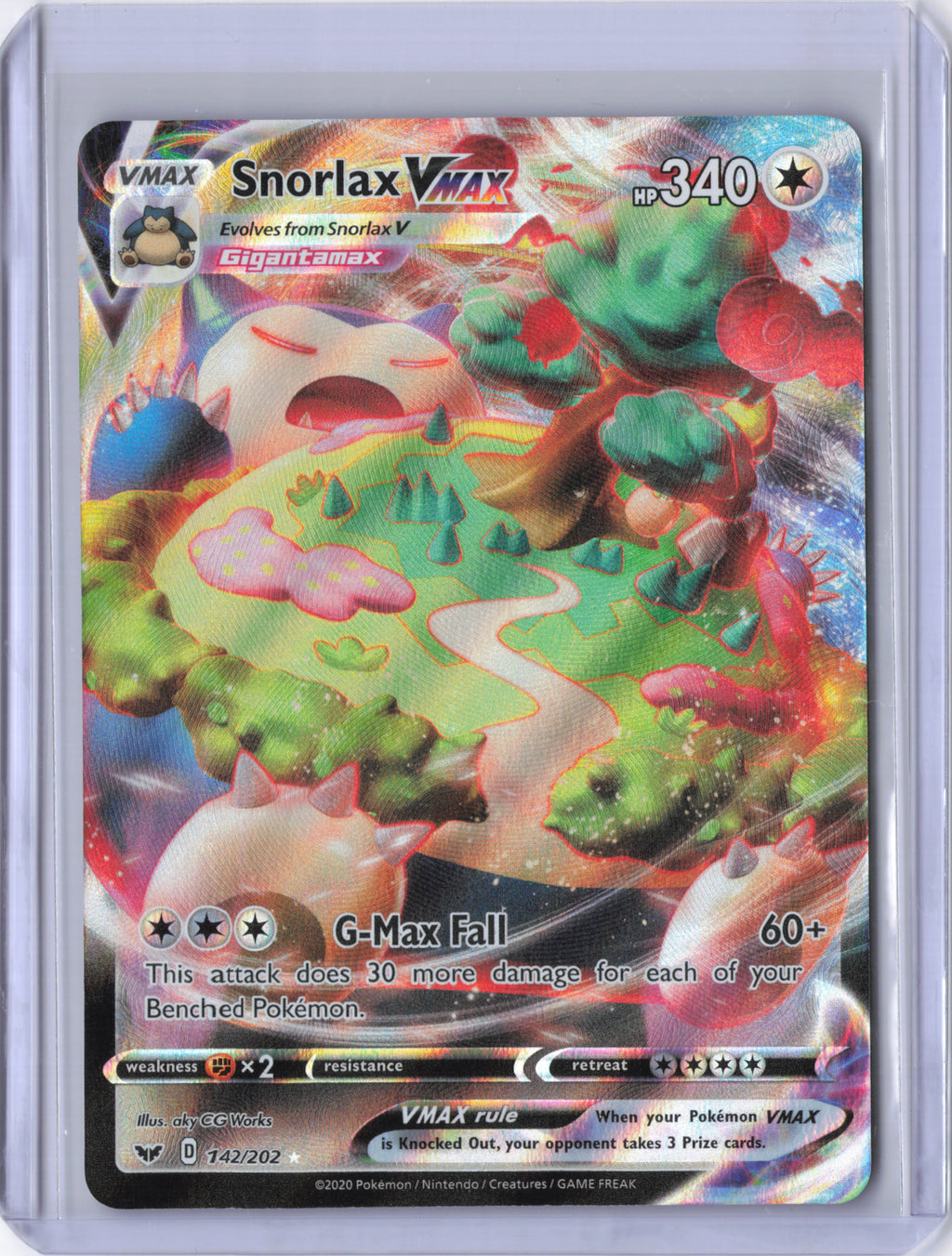 Snorlax VMAX - SWSH01: Sword & Shield Base Set (SWSH01)