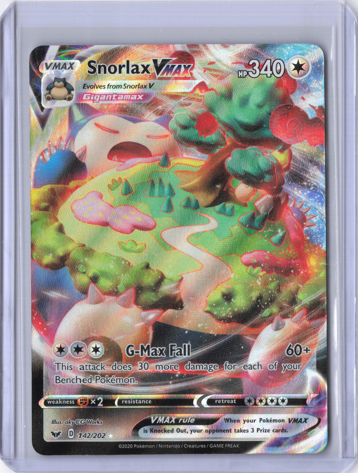 Snorlax VMAX - SWSH01: Sword & Shield Base Set (SWSH01)