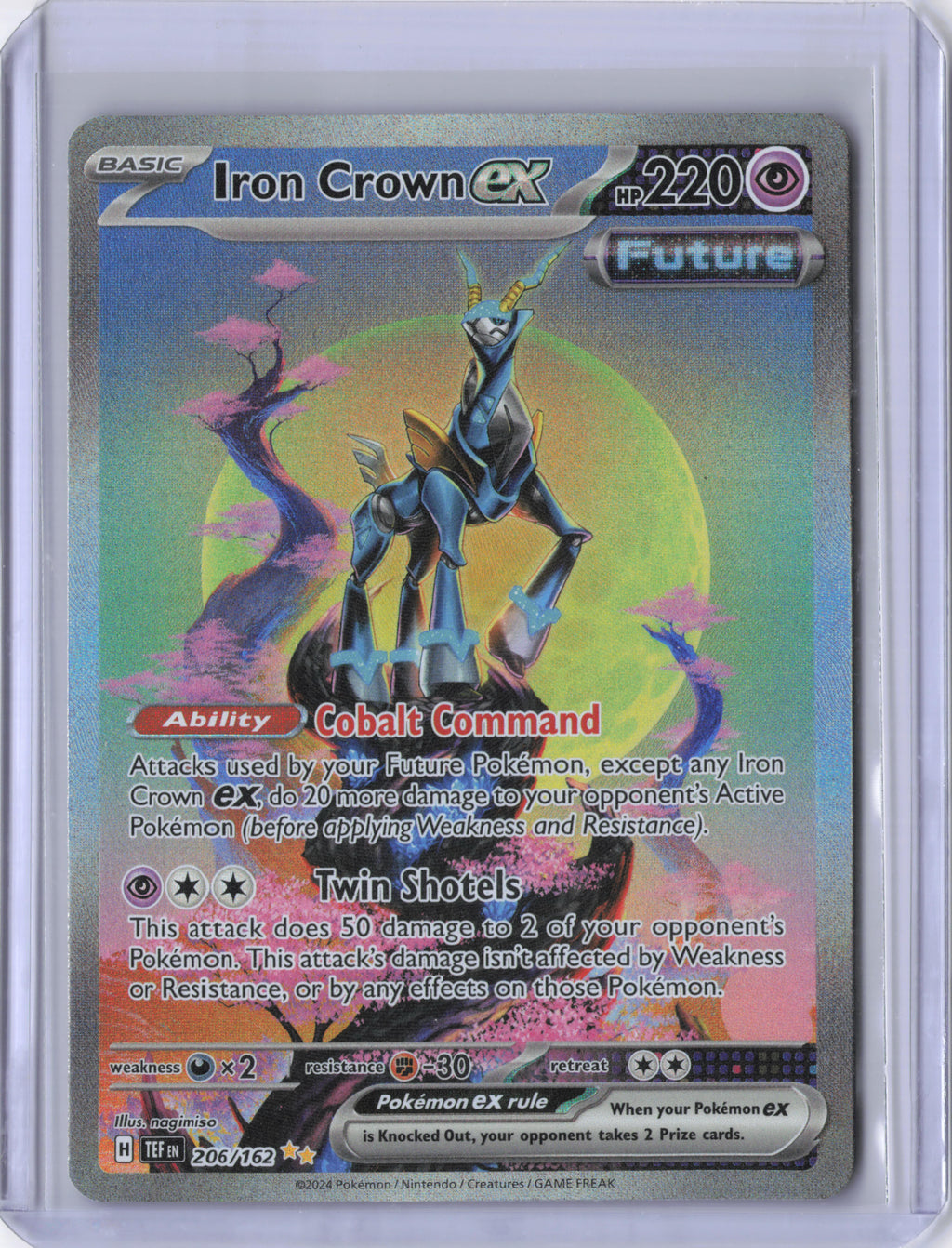 Iron Crown ex - 206/162 - SV05: Temporal Forces (TEF)