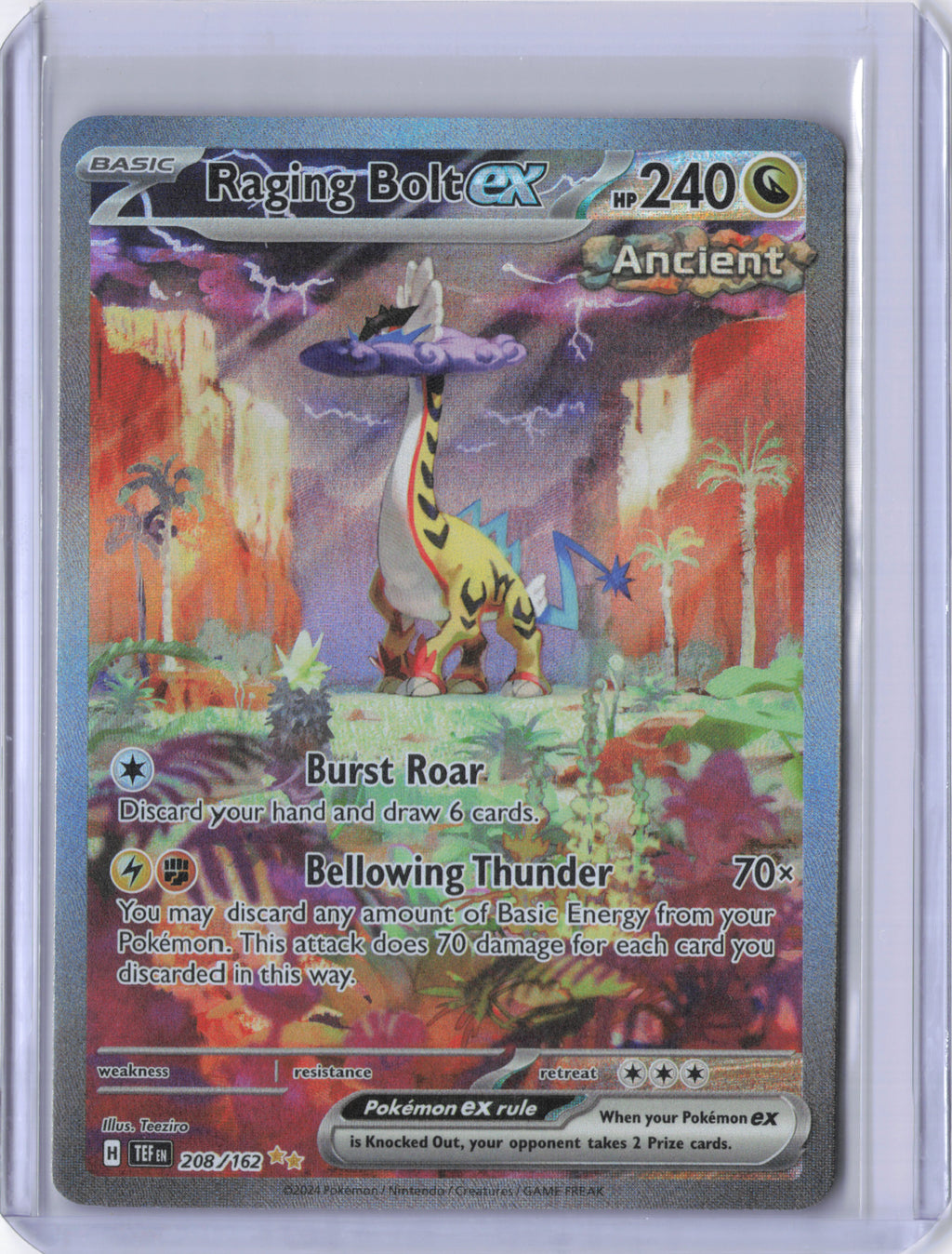 Raging Bolt ex - 208/162 - SV05: Temporal Forces (TEF)