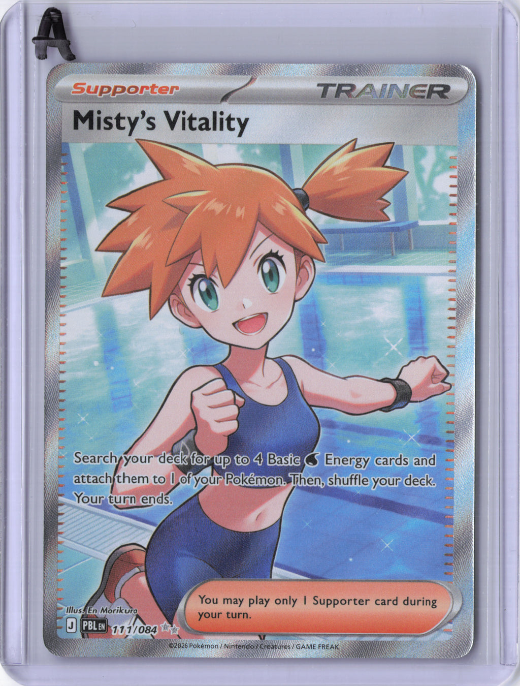 Misty's Vitality - 111/084 - ME05: Pitch Black