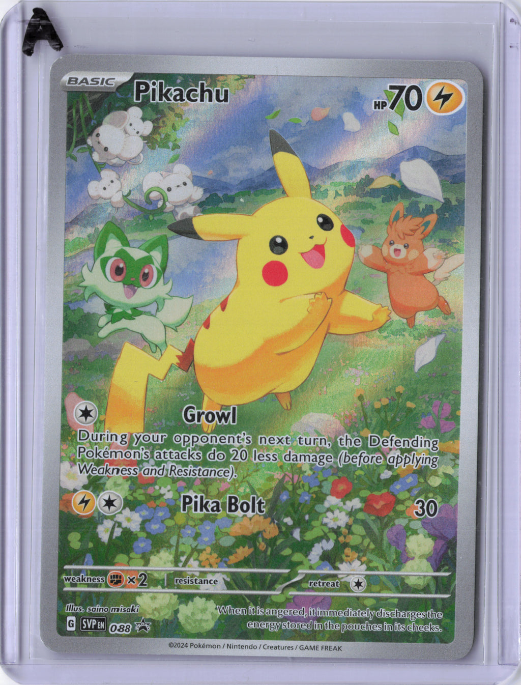 Pikachu - 088 - SV: Scarlet & Violet Promo Cards (SVP)