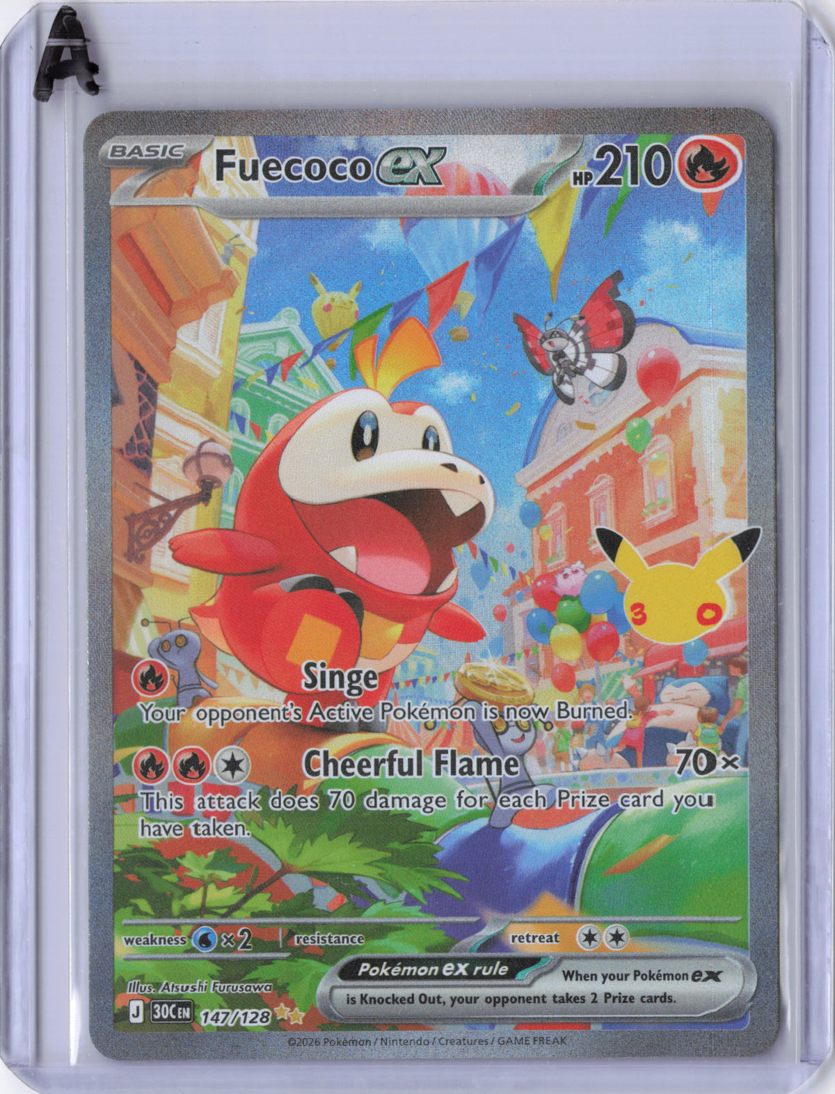 Fuecoco ex - 147/128 - ME: 30th Celebration