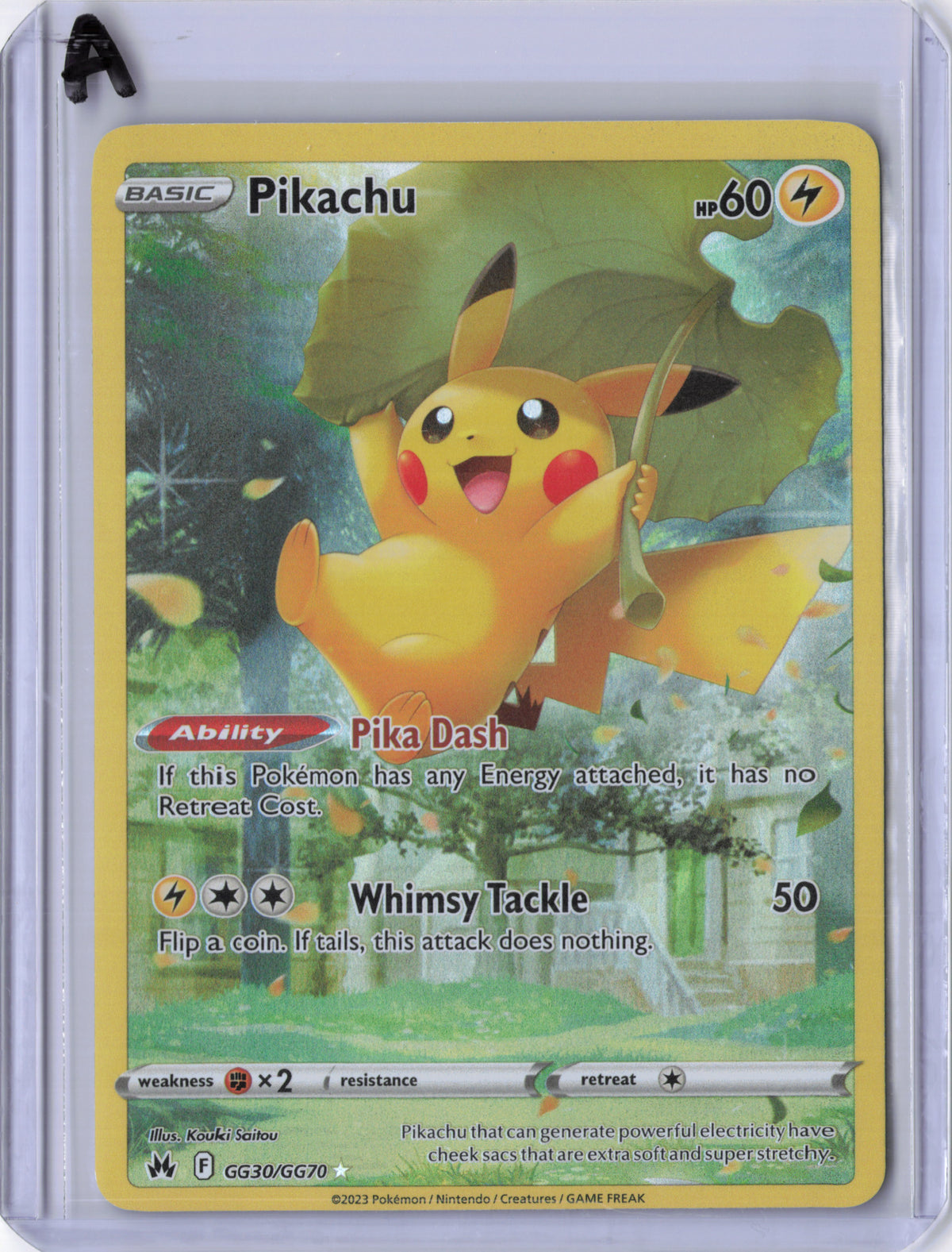 Pikachu - SWSH: Crown Zenith: Galarian Gallery (CRZ:GG)