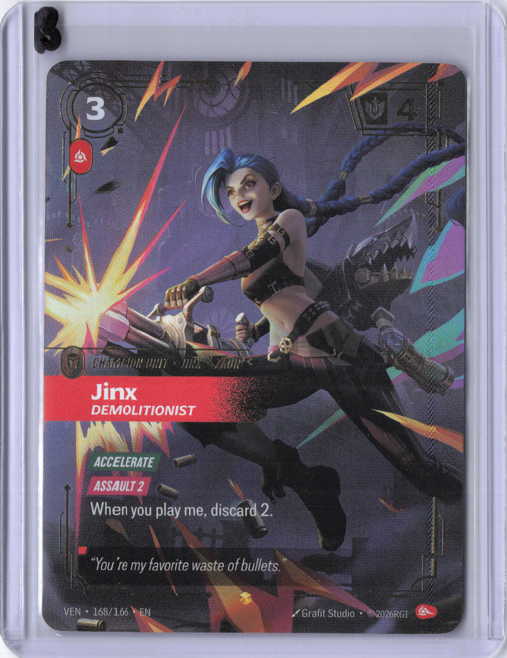 Jinx, Demolitionist (Overnumbered) - Vendetta (VEN)