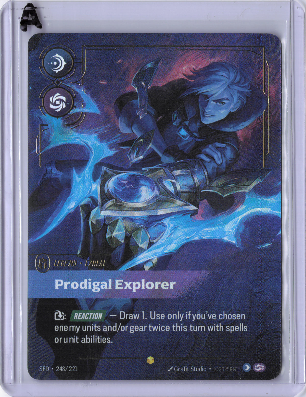 Ezreal, Prodigal Explorer (Overnumbered) - Spiritforged (SFD)