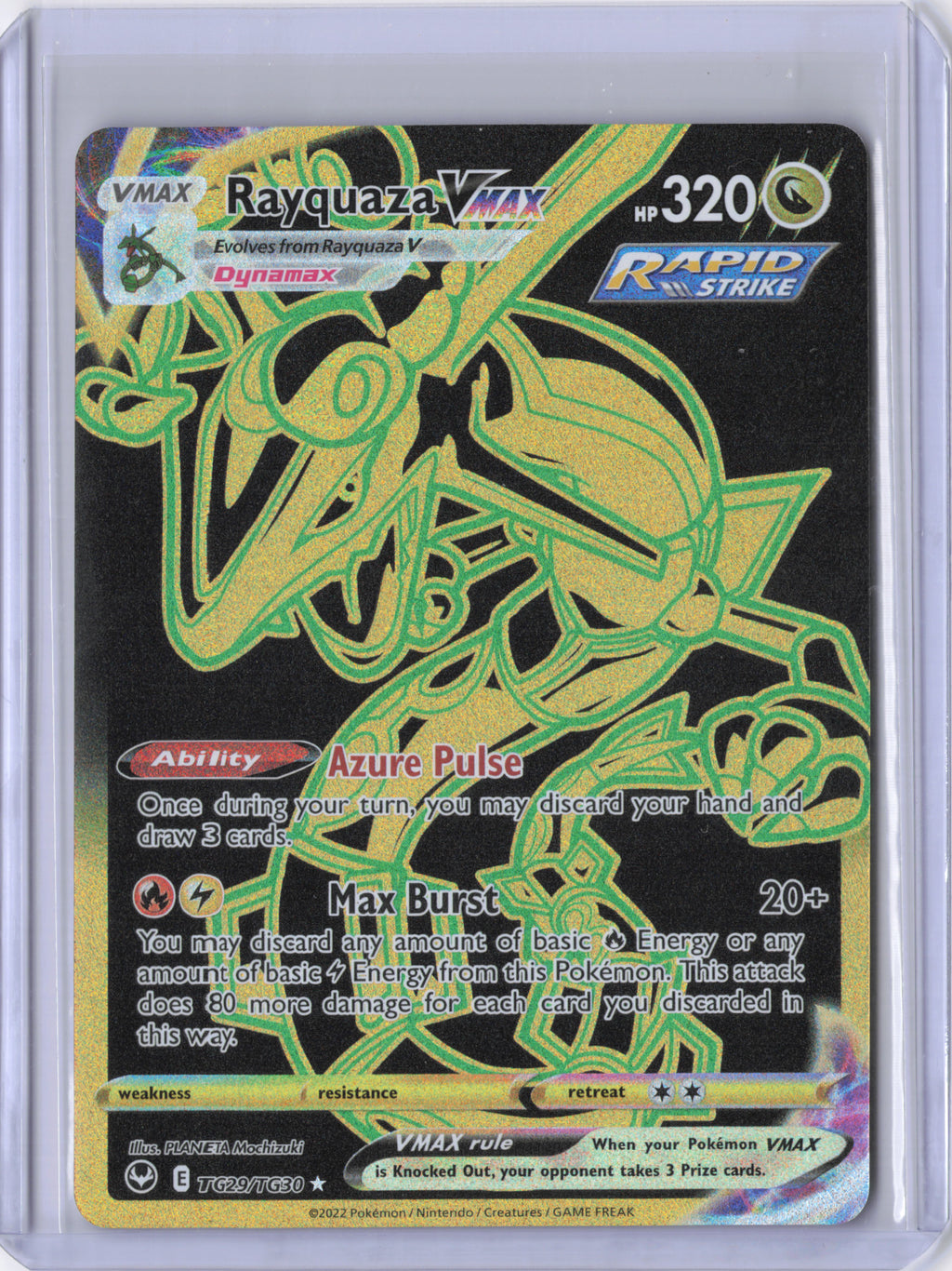 Rayquaza VMAX (Secret) - SWSH12: Silver Tempest Trainer Gallery (SWSH12: TG)