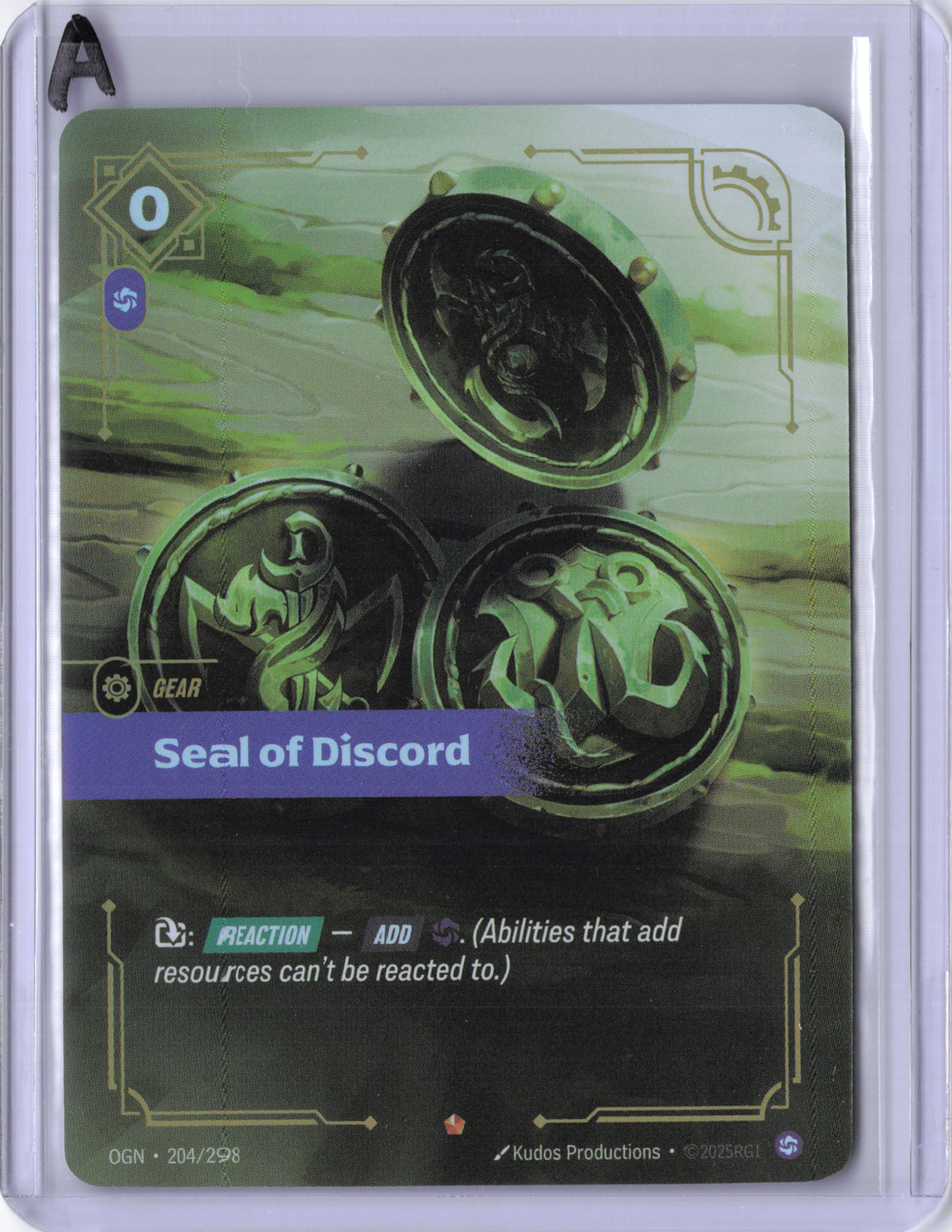 Seal of Discord - Origins (OGN)