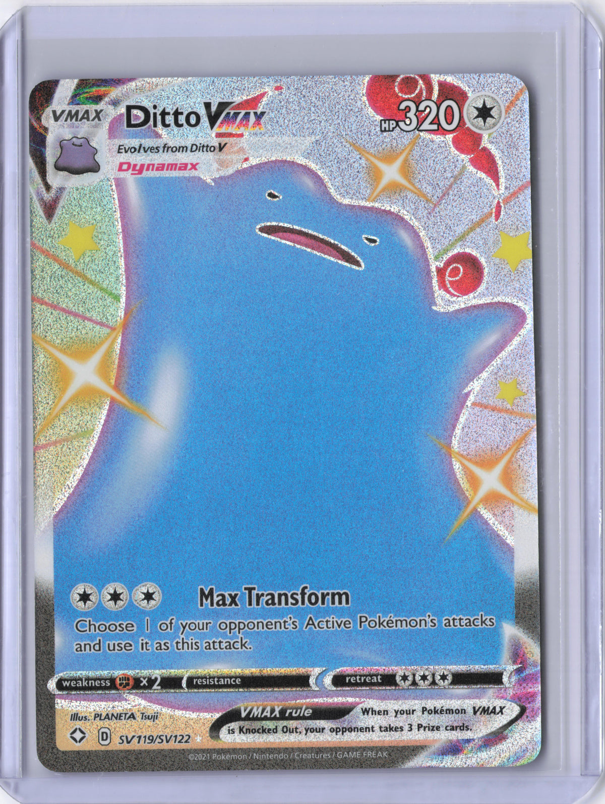 Ditto VMAX - Shining Fates: Shiny Vault (SHFSV)