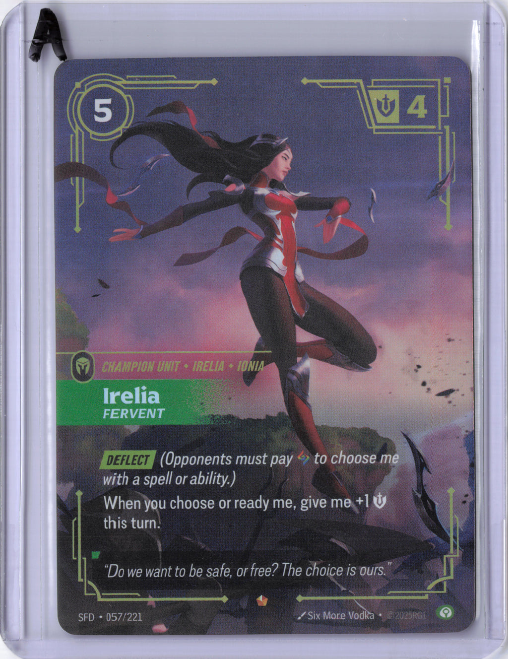 Irelia, Fervent - Spiritforged (SFD)