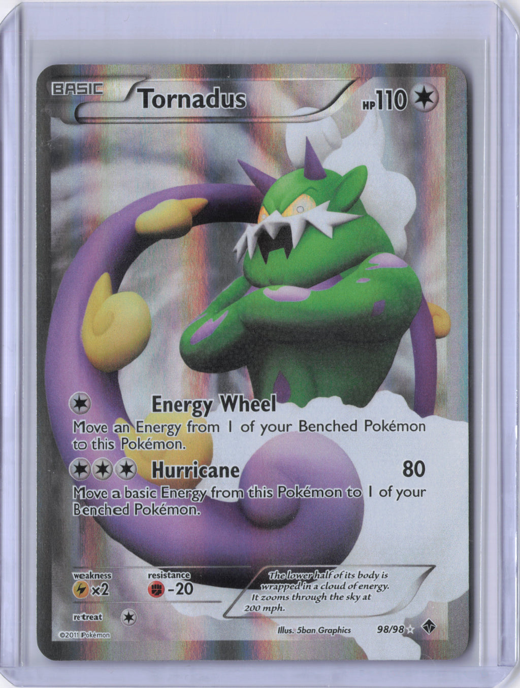 Tornadus (98 Full Art) - Emerging Powers (EPO)