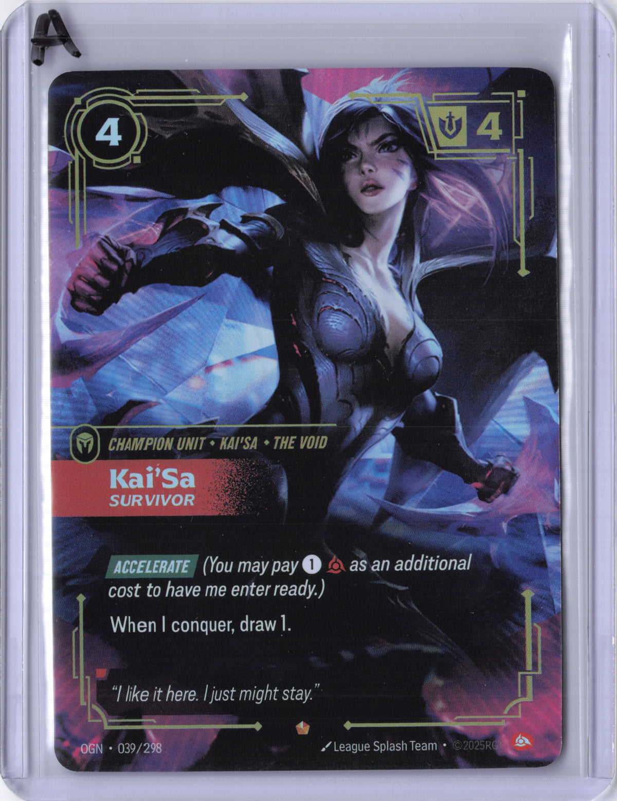Kai'Sa, Survivor - Origins (OGN)