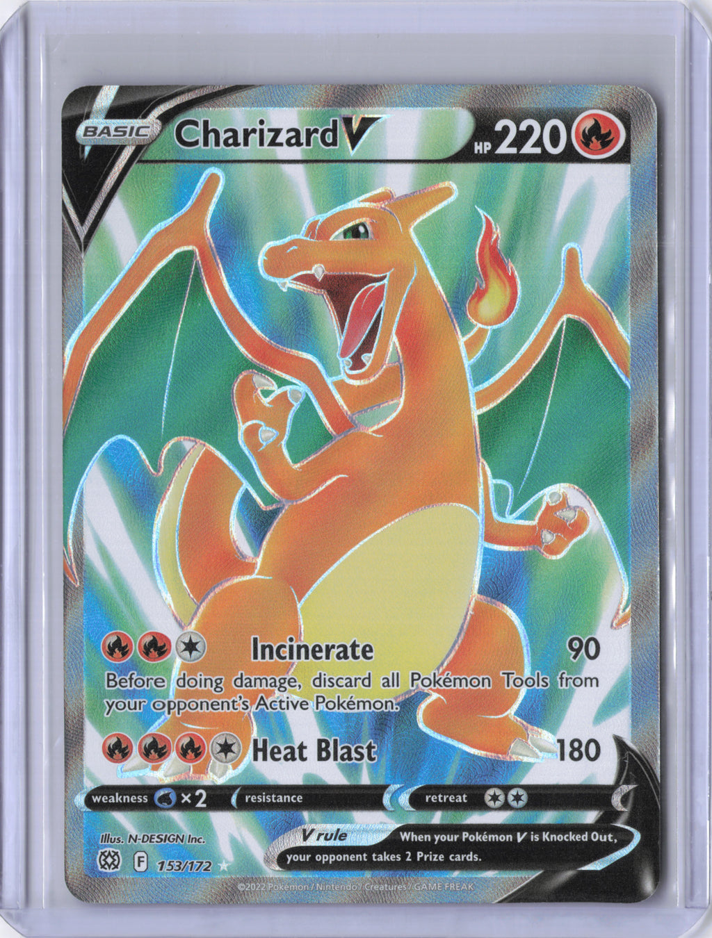 Charizard V (Full Art) - SWSH09: Brilliant Stars (SWSH09)