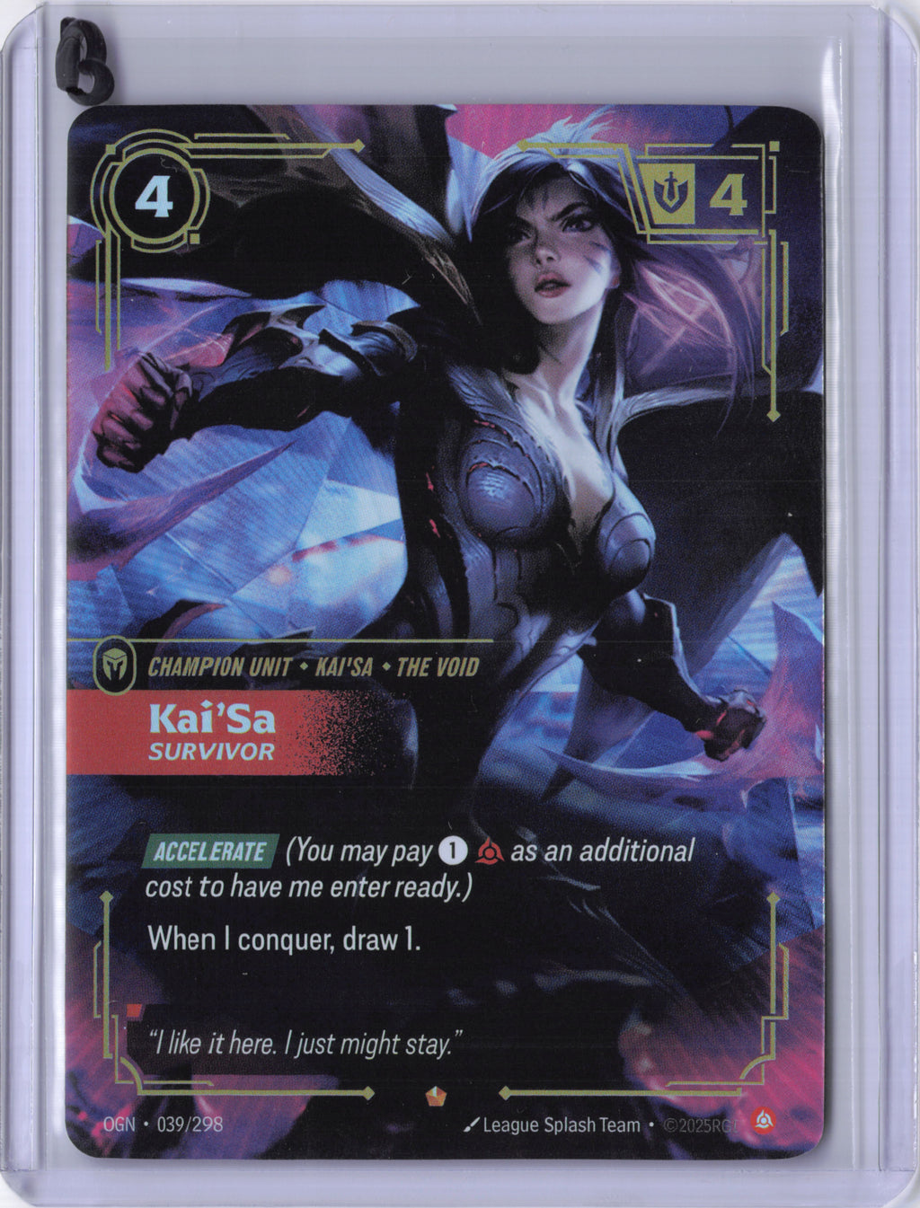 Kai'Sa, Survivor - Origins (OGN)