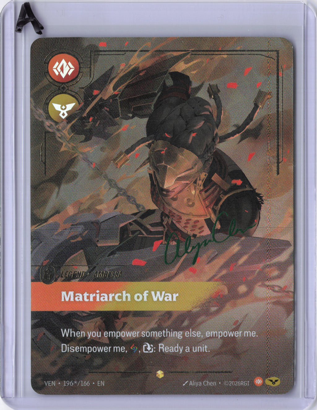 Ambessa, Matriarch of War (Signature) - Vendetta (VEN)
