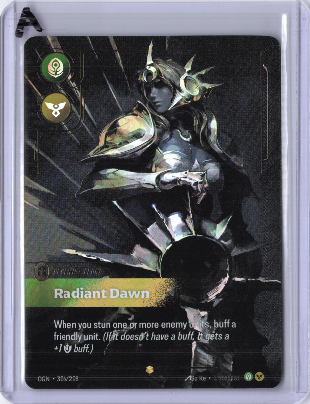 Leona, Radiant Dawn (Overnumbered) - Origins (OGN)