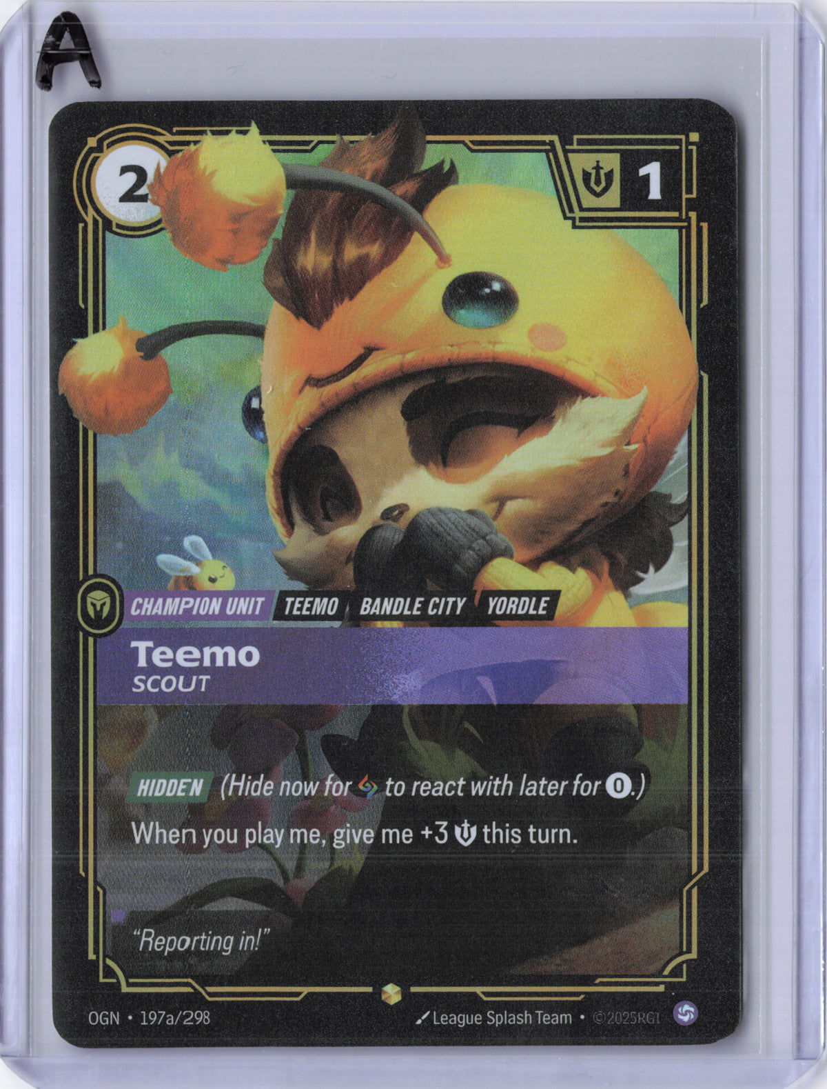 Teemo, Scout (Alternate Art) - Origins (OGN)