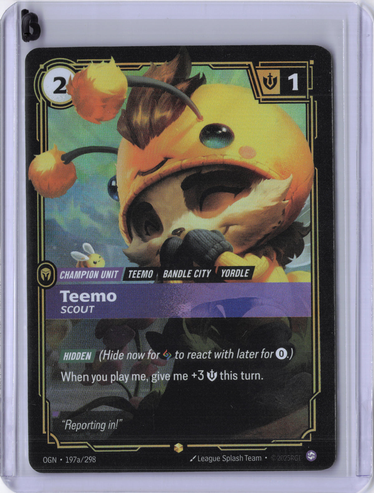 Teemo, Scout (Alternate Art) - Origins (OGN)