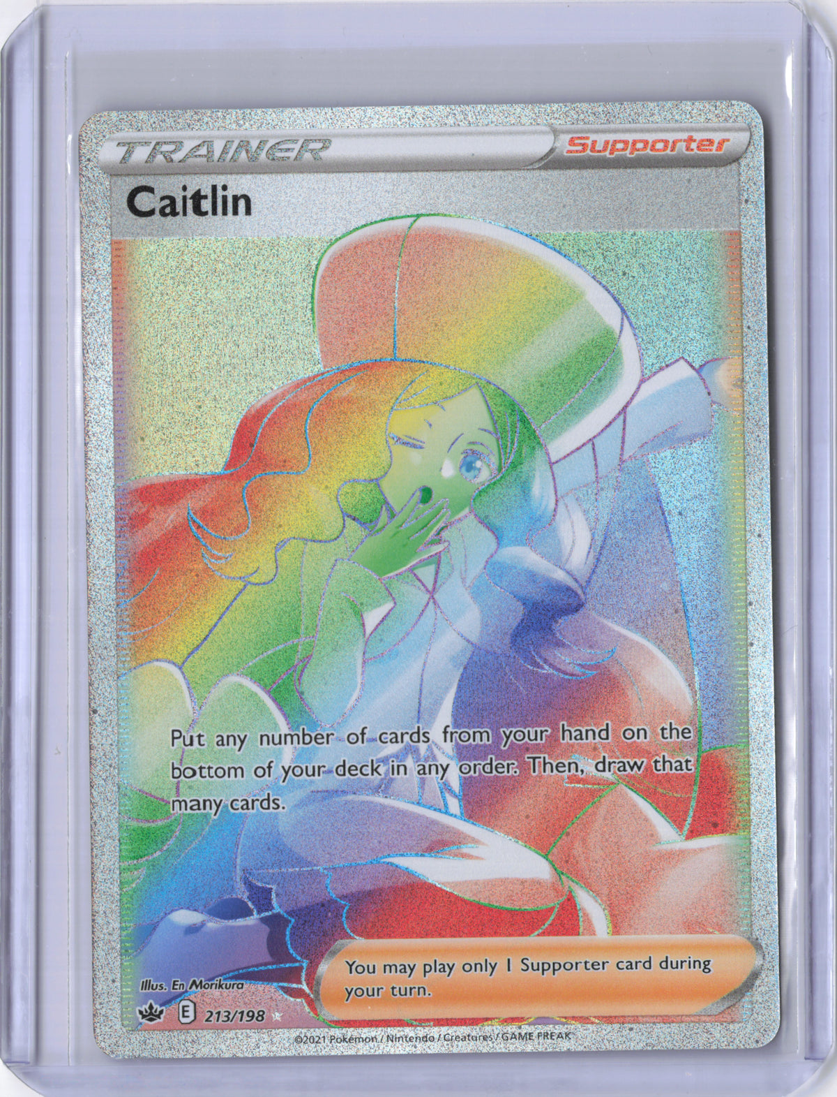 Caitlin (Secret) - SWSH06: Chilling Reign (SWSH06)