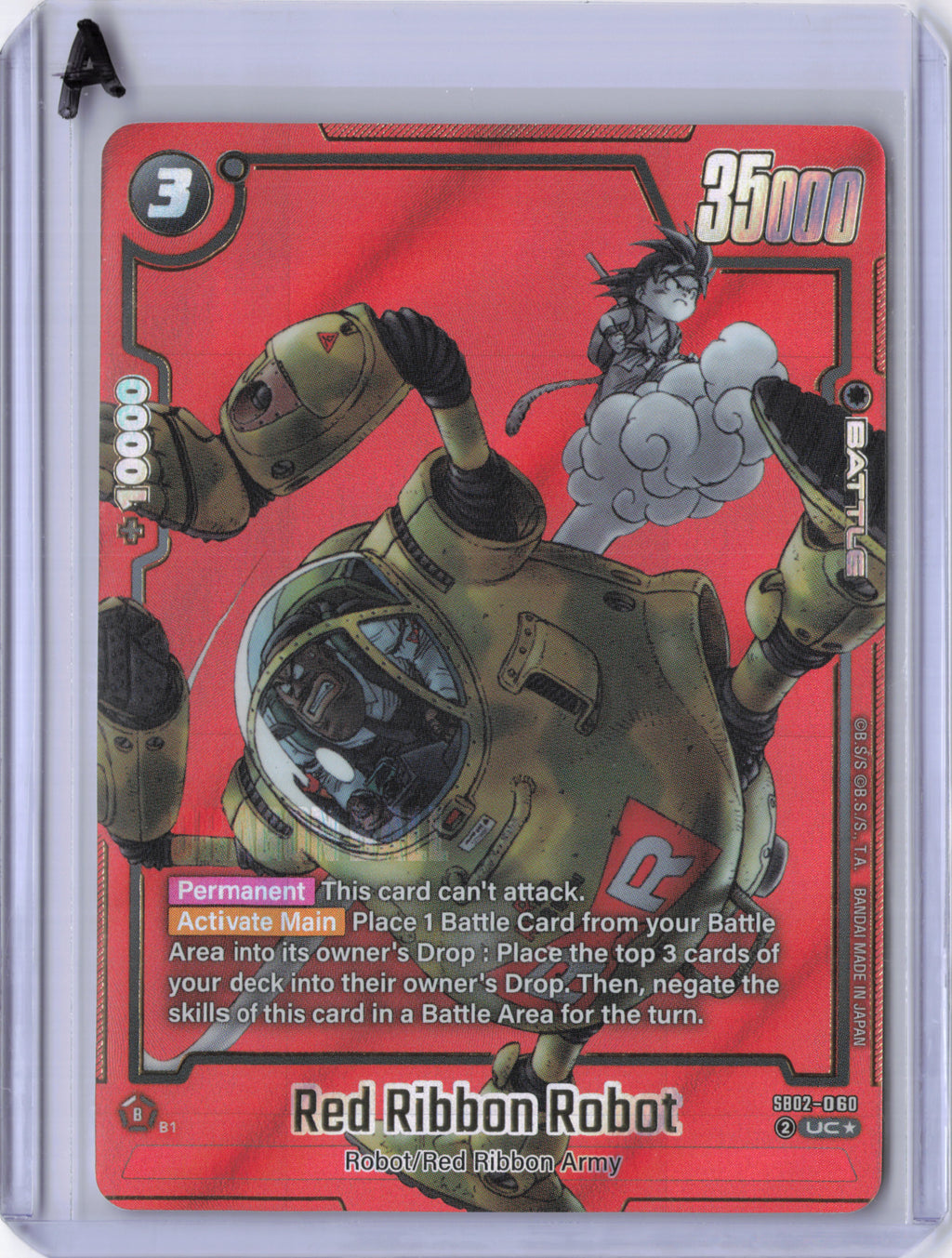 Red Ribbon Robot (Alternate Art) - Manga Booster 02 (SB02)