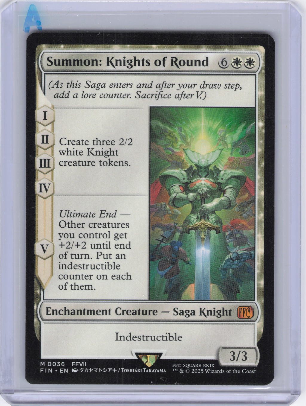 Summon: Knights of Round - FINAL FANTASY (FIN)