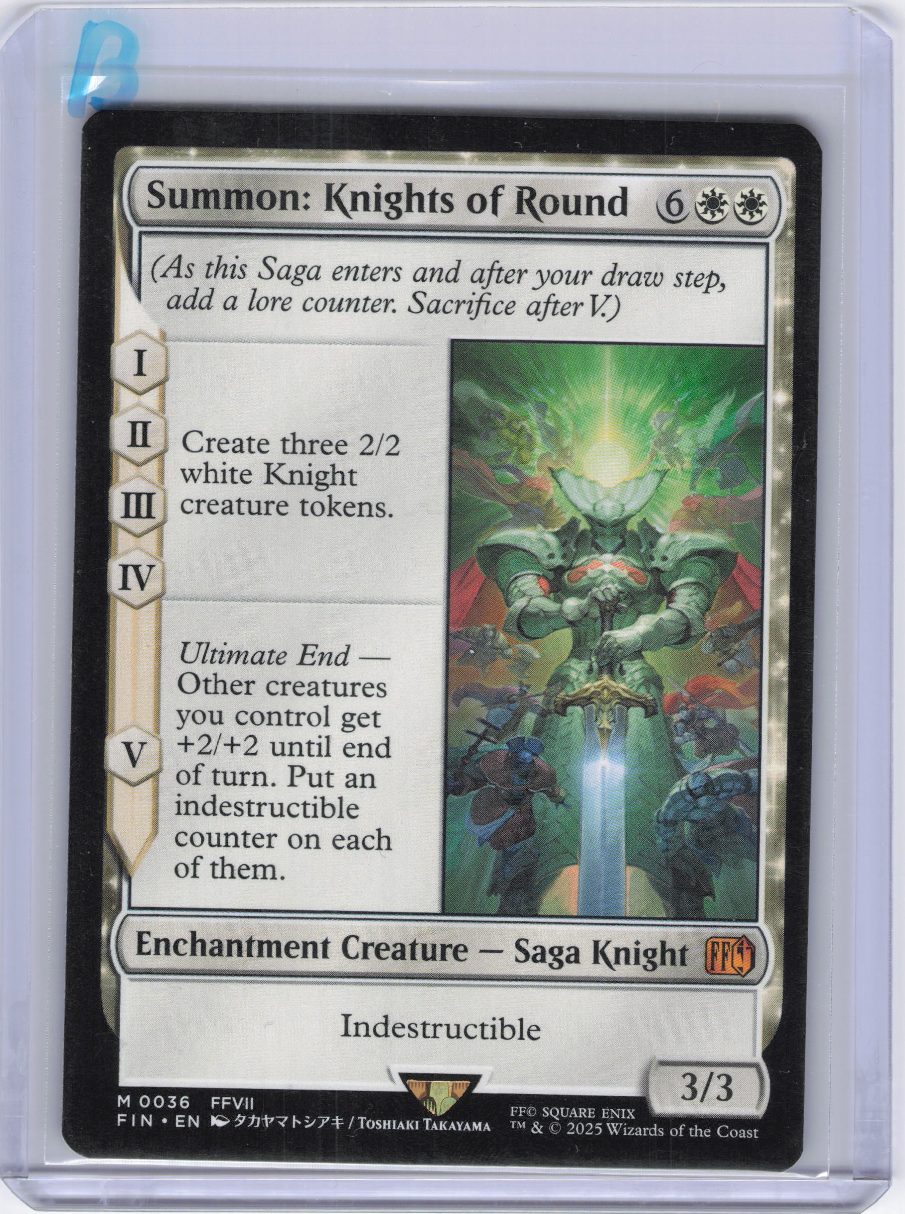 Summon: Knights of Round - FINAL FANTASY (FIN)