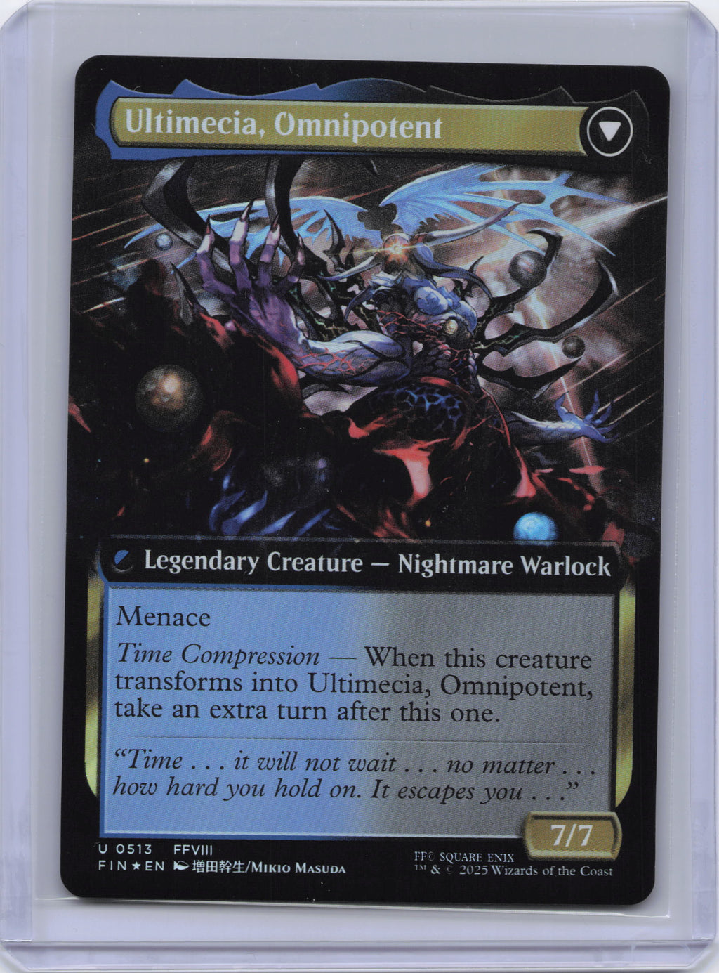 Ultimecia, Time Sorceress (Extended Art) - FINAL FANTASY (FIN) foil