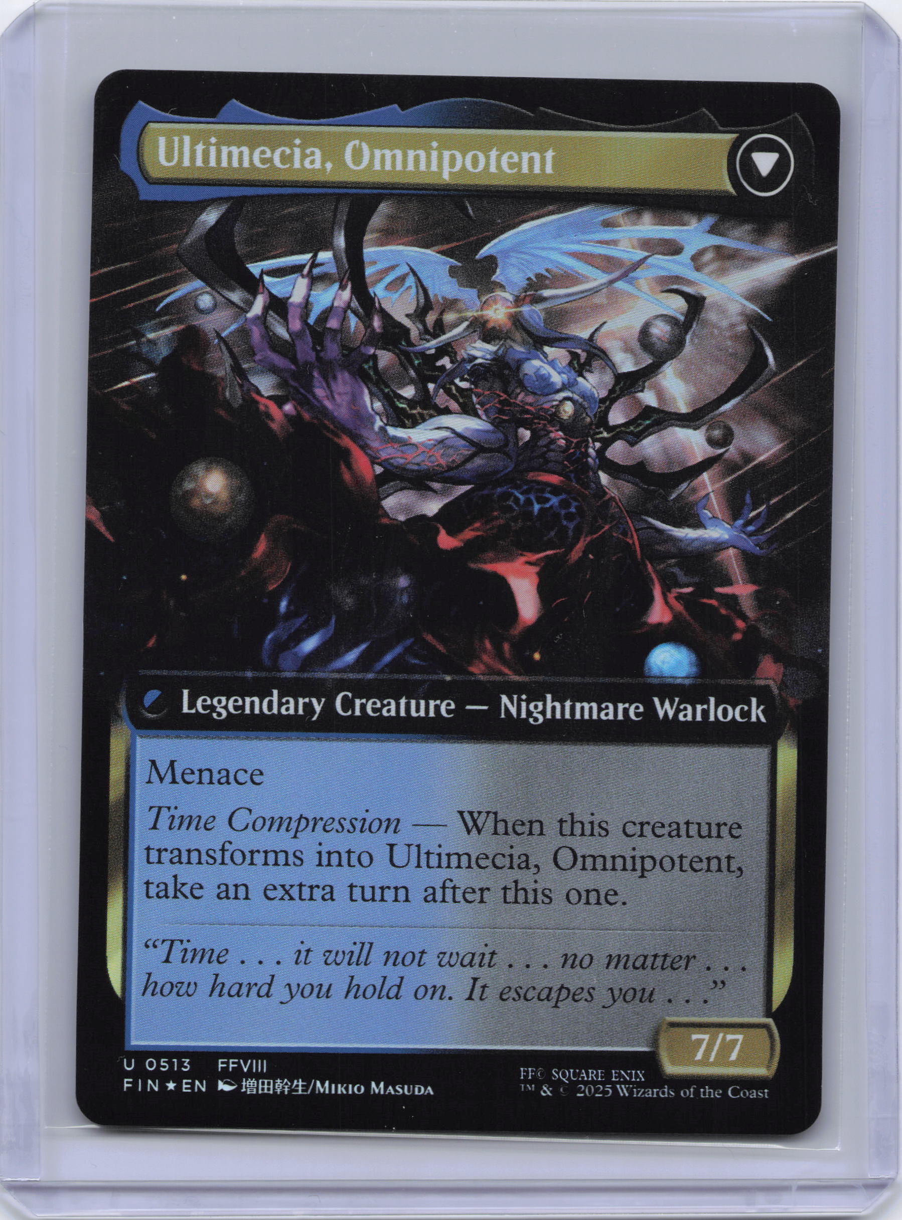 Ultimecia, Time Sorceress (Extended Art) - FINAL FANTASY (FIN) foil