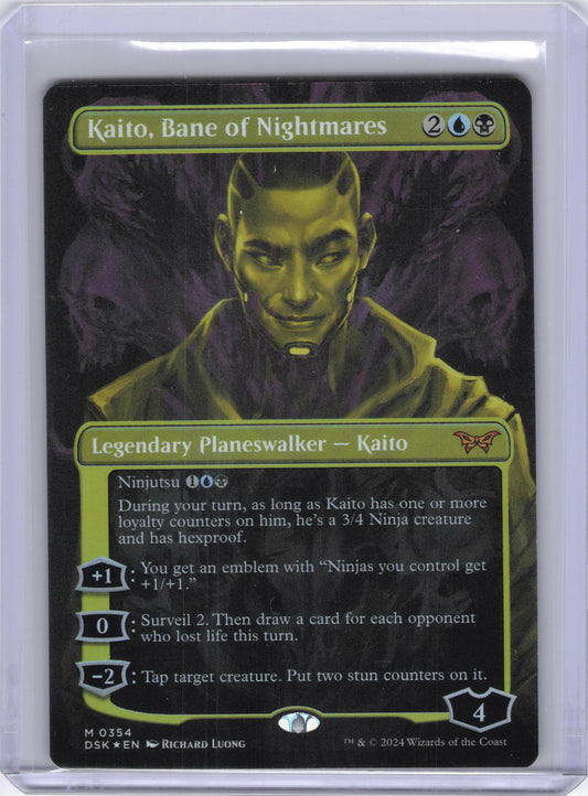 Kaito, Bane of Nightmares (Showcase) - Duskmourn: House of Horror (DSK)foil