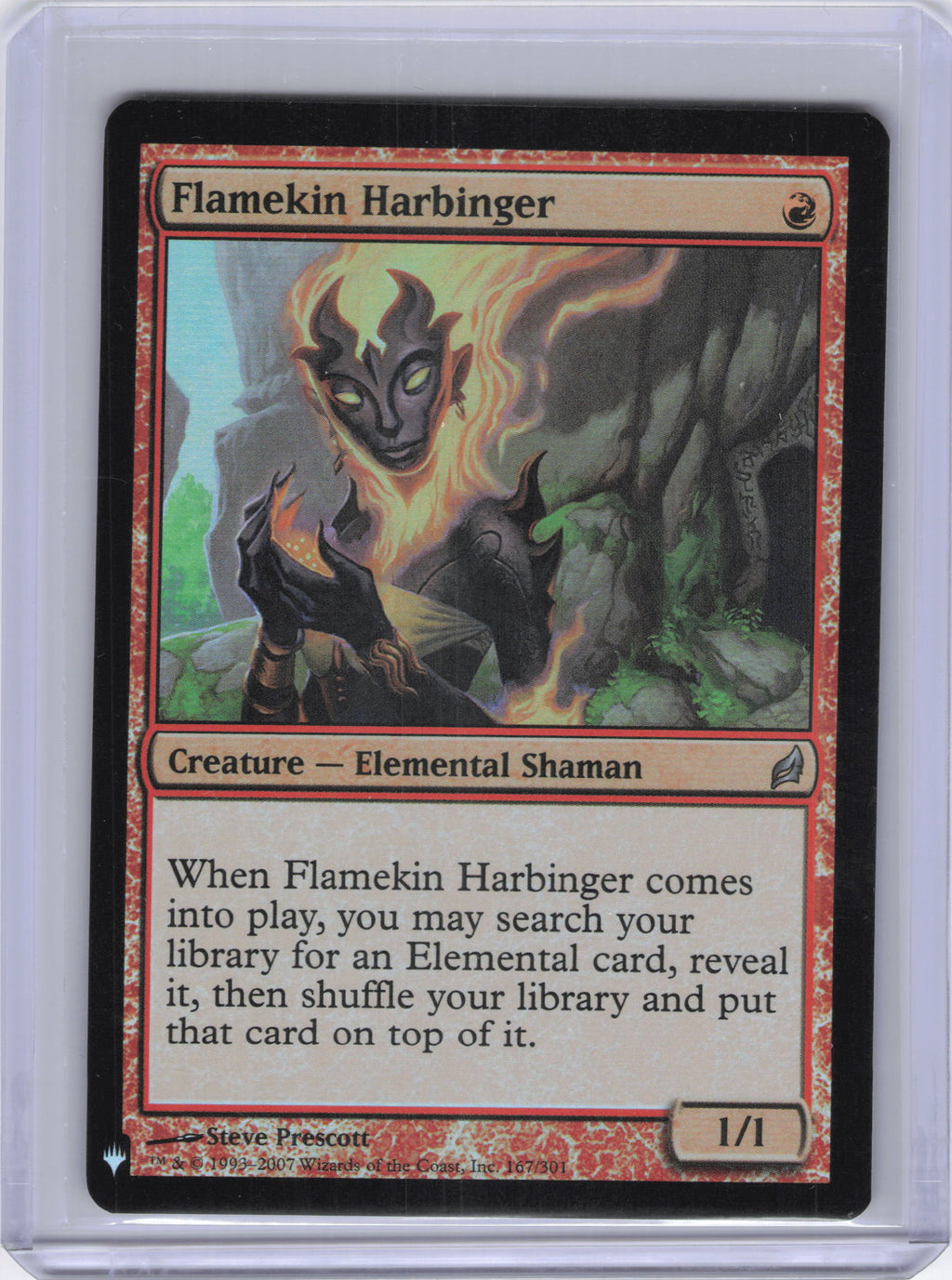 Flamekin Harbinger (Foil) - The List Reprints (LIST)