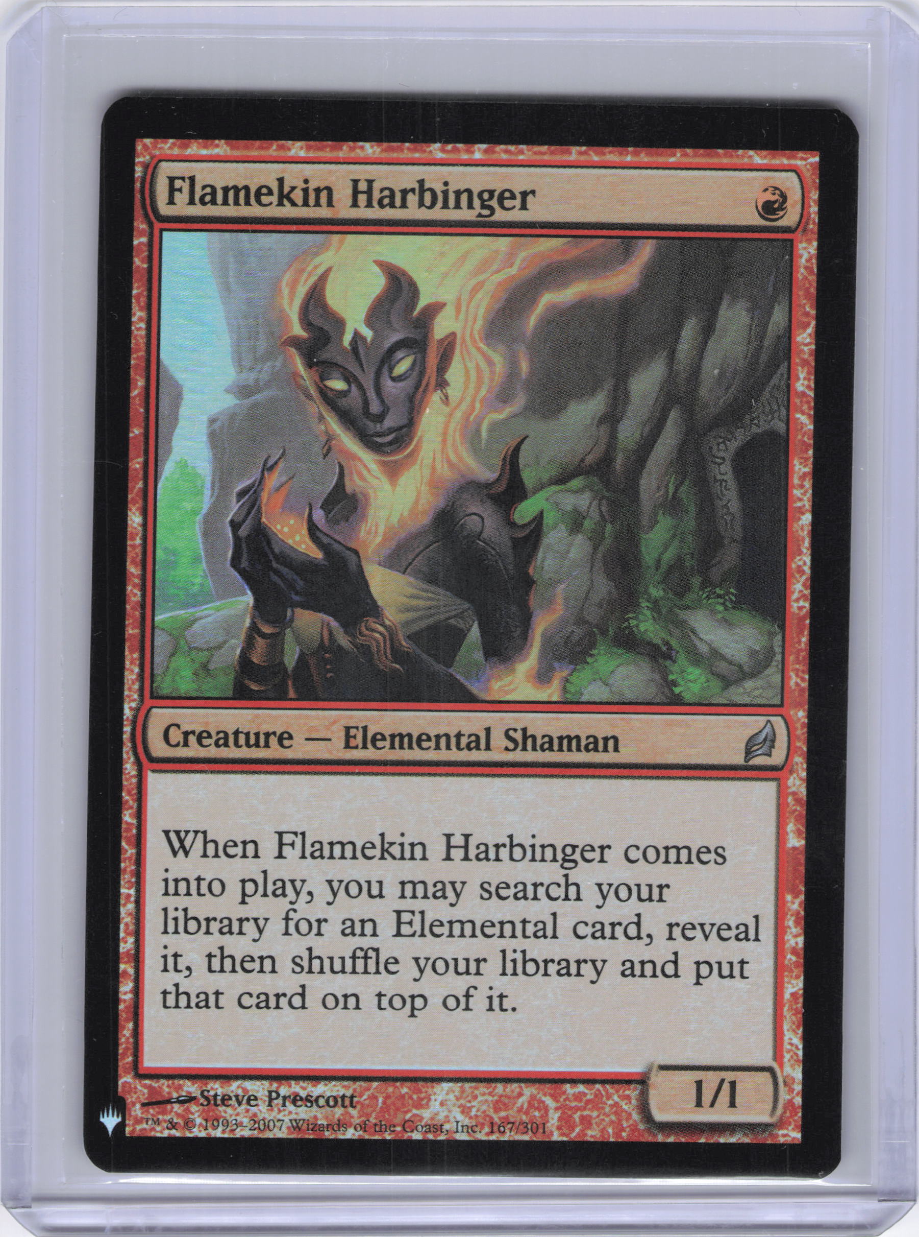 Flamekin Harbinger (Foil) - The List Reprints (LIST)