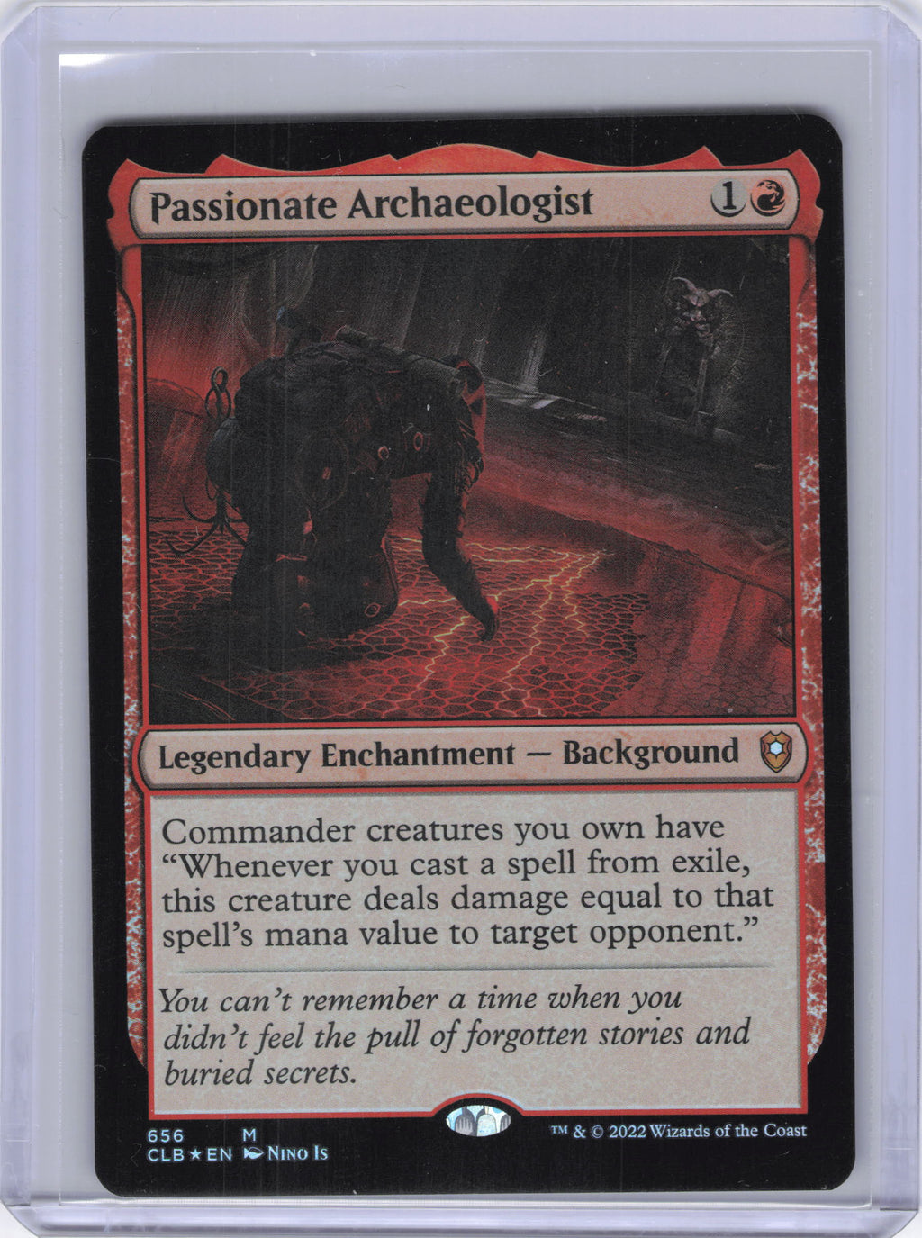 Passionate Archaeologist (Foil) - Commander Legends: Battle for Baldur's Gate (CLB)