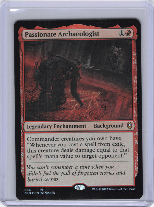 Passionate Archaeologist (Foil) - Commander Legends: Battle for Baldur's Gate (CLB)