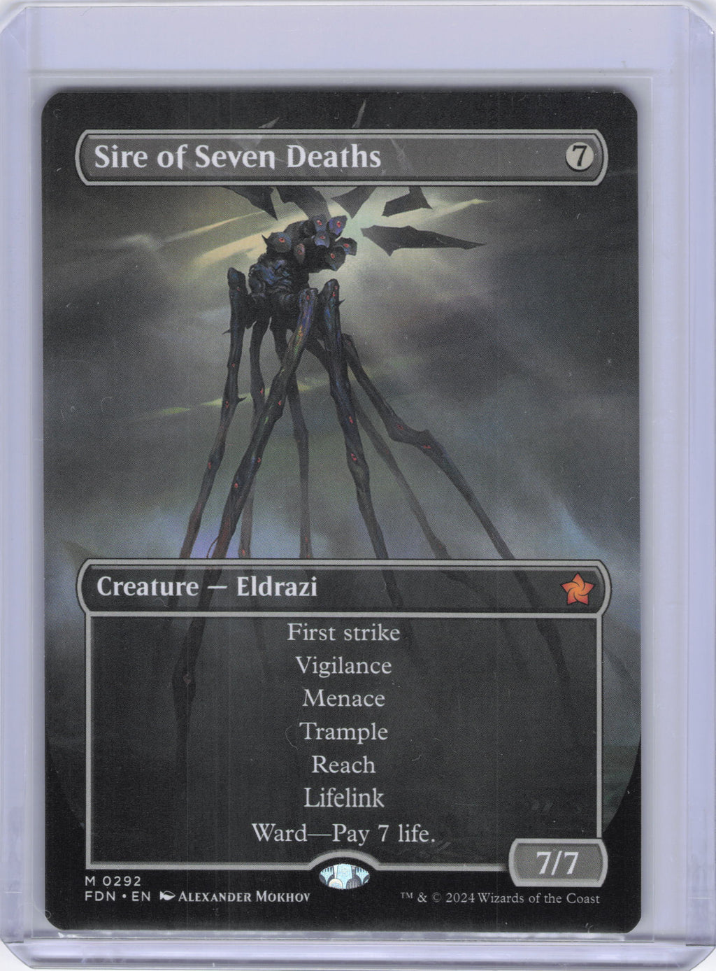 Sire of Seven Deaths (Borderless) - Foundations (FDN)