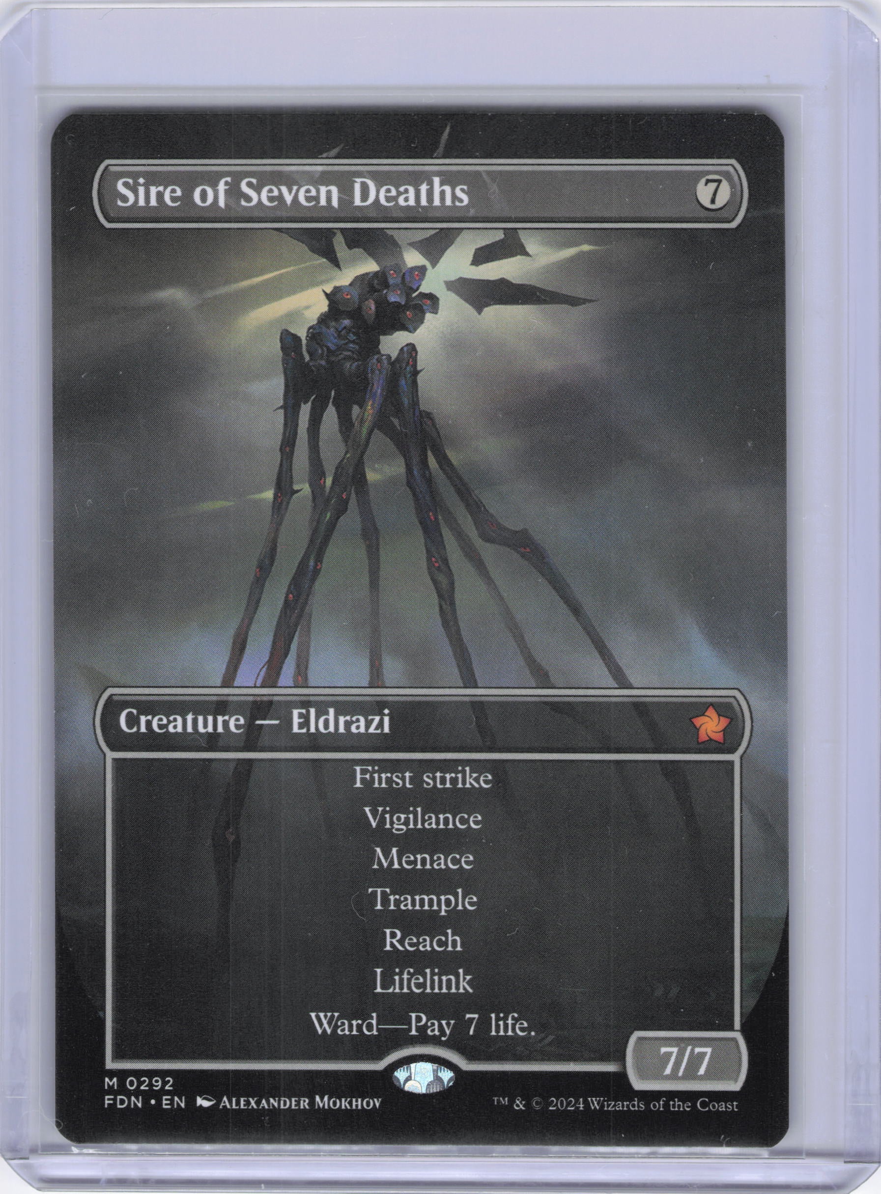 Sire of Seven Deaths (Borderless) - Foundations (FDN)