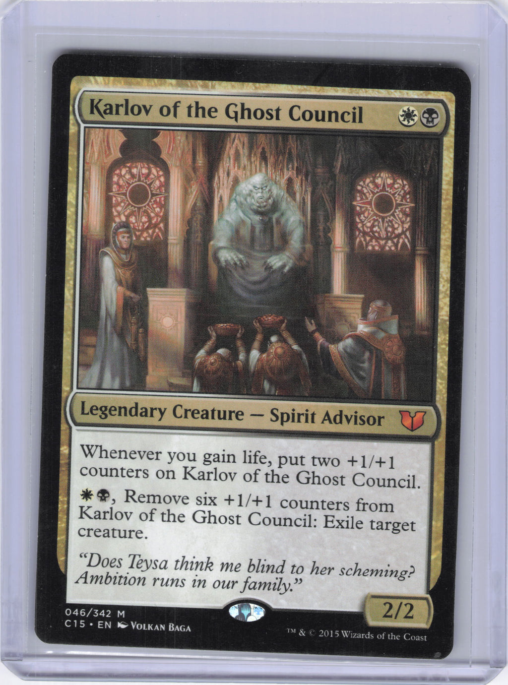 Karlov of the Ghost Council - Commander 2015 (C15)