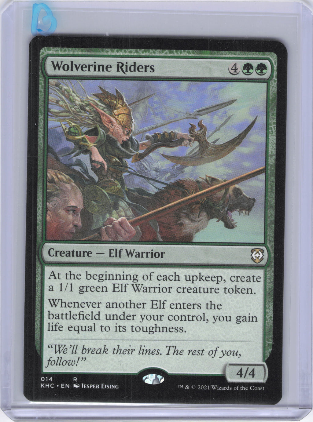 Wolverine Riders - Commander: Kaldheim (KHC)